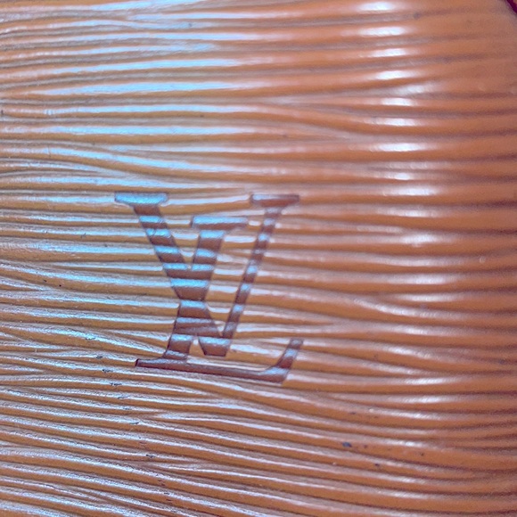 FINAL SALE!🎉RARE Louis Vuitton LV Epi Cognac Tan Briefcase Unisex Men Women - Picture 3 of 5